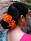 Orange Genda Phool Rubberband